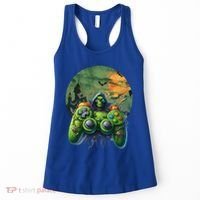Halloween Skeleton Zombie Gaming Controller Mummy Gift Women's Tank Top thumb 0
