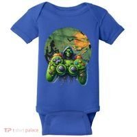 Halloween Skeleton Zombie Gaming Controller Mummy Gift Baby Bodysuit thumb 0