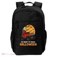Halloween Skeleton Zombie Riding Monster Truck Vampire Gift Backpack thumb 0