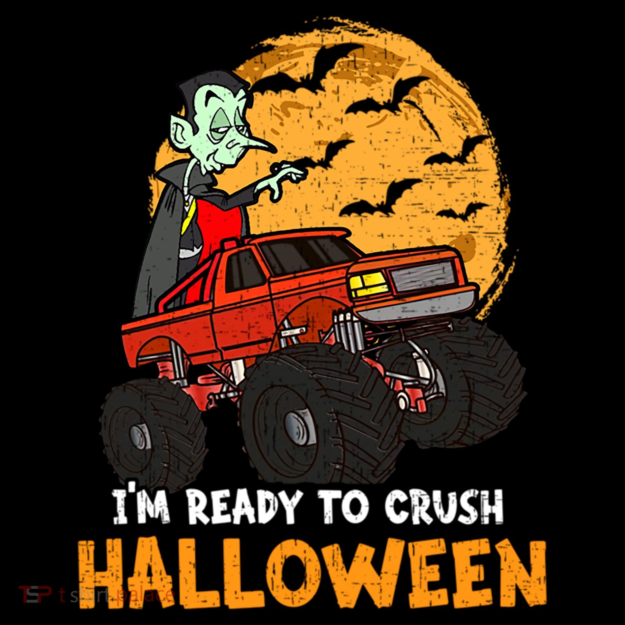 Halloween Skeleton Zombie Riding Monster Truck Vampire Gift Coffee Mug
