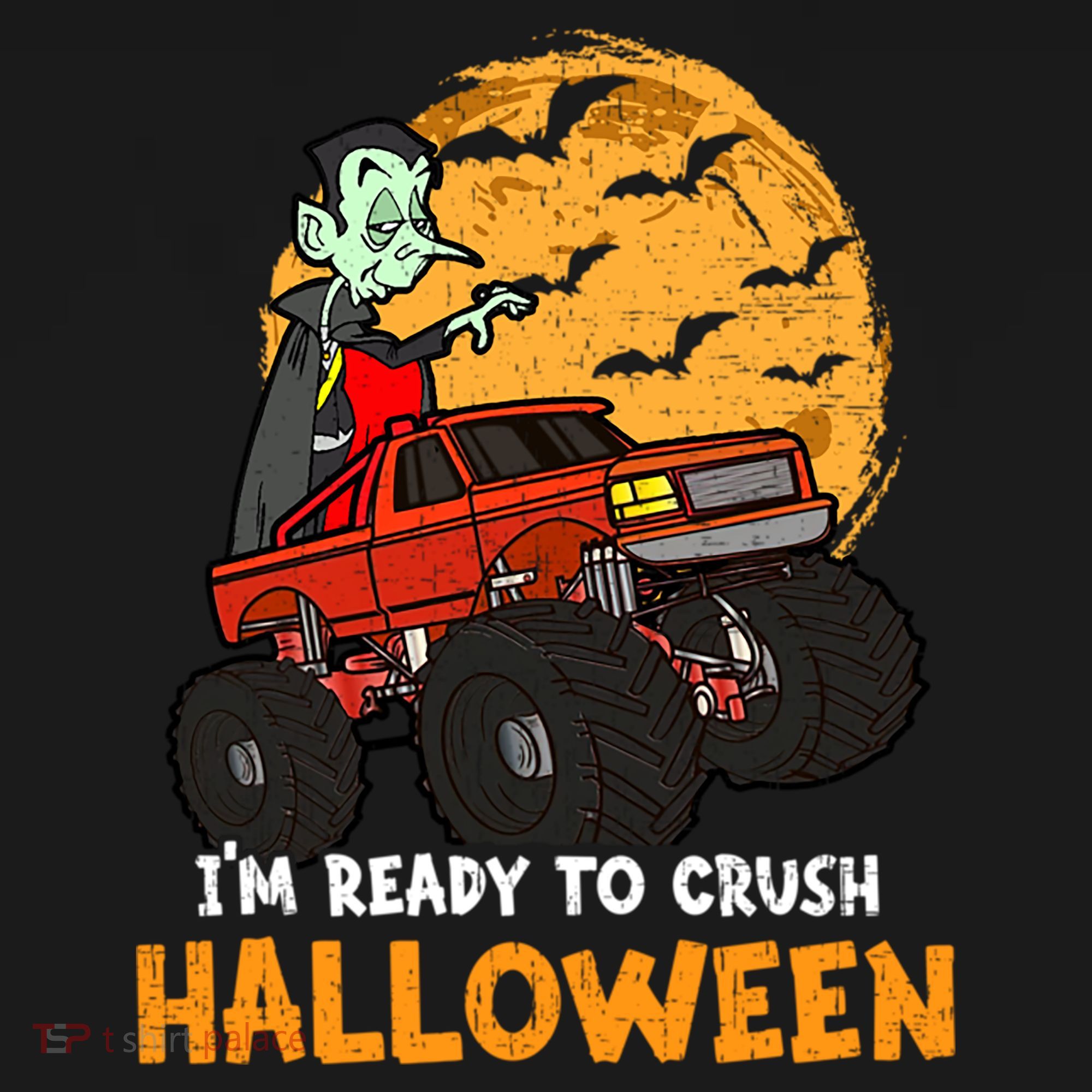 Halloween Skeleton Zombie Riding Monster Truck Vampire Gift Women's Hoodie