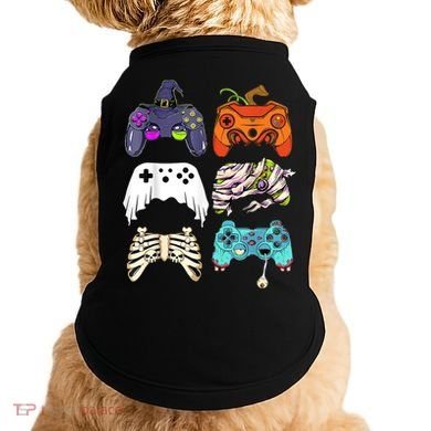 Halloween Skeleton Zombie Gaming Controllers Mummy Doggie Tank