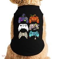 Halloween Skeleton Zombie Gaming Controllers Mummy Doggie Tank thumb 0
