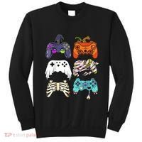 Halloween Skeleton Zombie Gaming Controllers Mummy Sweatshirt thumb 0