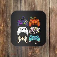 Halloween Skeleton Zombie Gaming Controllers Mummy Coaster thumb 0