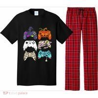 Halloween Skeleton Zombie Gaming Controllers Mummy Pajama Set thumb 0
