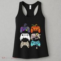 Halloween Skeleton Zombie Gaming Controllers Mummy Women's Tank Top thumb 3