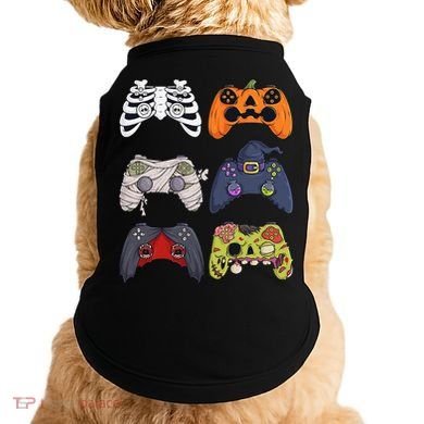 Halloween Skeleton Zombie Gaming Controllers Mummy Doggie Tank