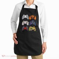 Halloween Skeleton Zombie Gaming Controllers Mummy Apron thumb 2