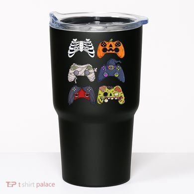 Halloween Skeleton Zombie Gaming Controllers Mummy Tumbler