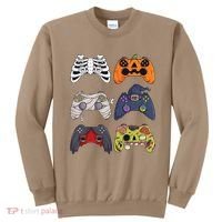 Halloween Skeleton Zombie Gaming Controllers Mummy Sweatshirt thumb 0