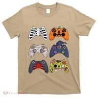 Halloween Skeleton Zombie Gaming Controllers Mummy T-Shirt thumb 0