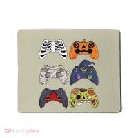 Halloween Skeleton Zombie Gaming Controllers Mummy Mousepad thumb 0