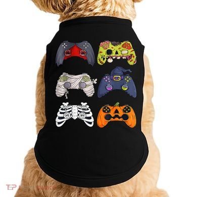 Halloween Skeleton Zombie Gaming Controllers Mummy Doggie Tank