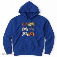 Halloween Skeleton Zombie Gaming Controllers Mummy Hoodie thumb 0