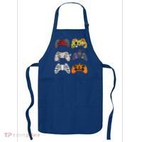 Halloween Skeleton Zombie Gaming Controllers Mummy Apron thumb 0