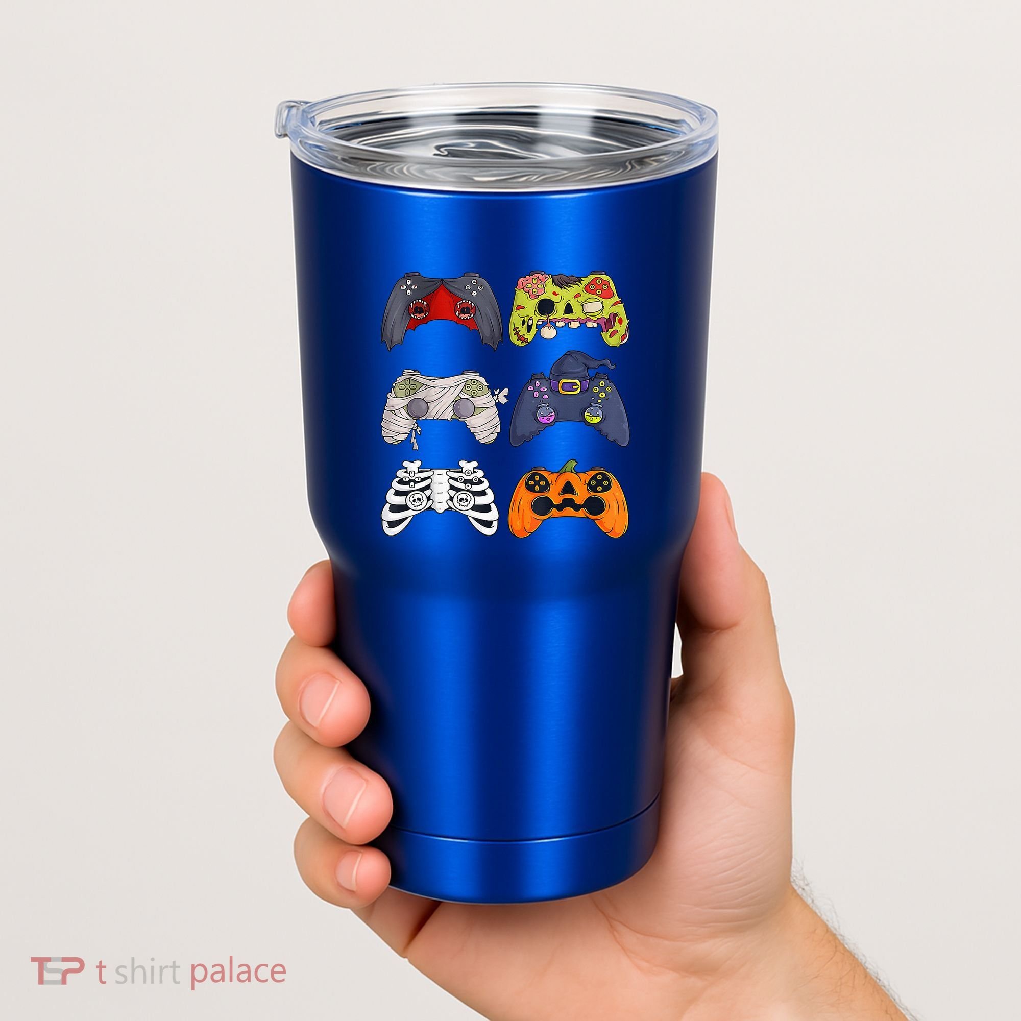 Halloween Skeleton Zombie Gaming Controllers Mummy Tumbler