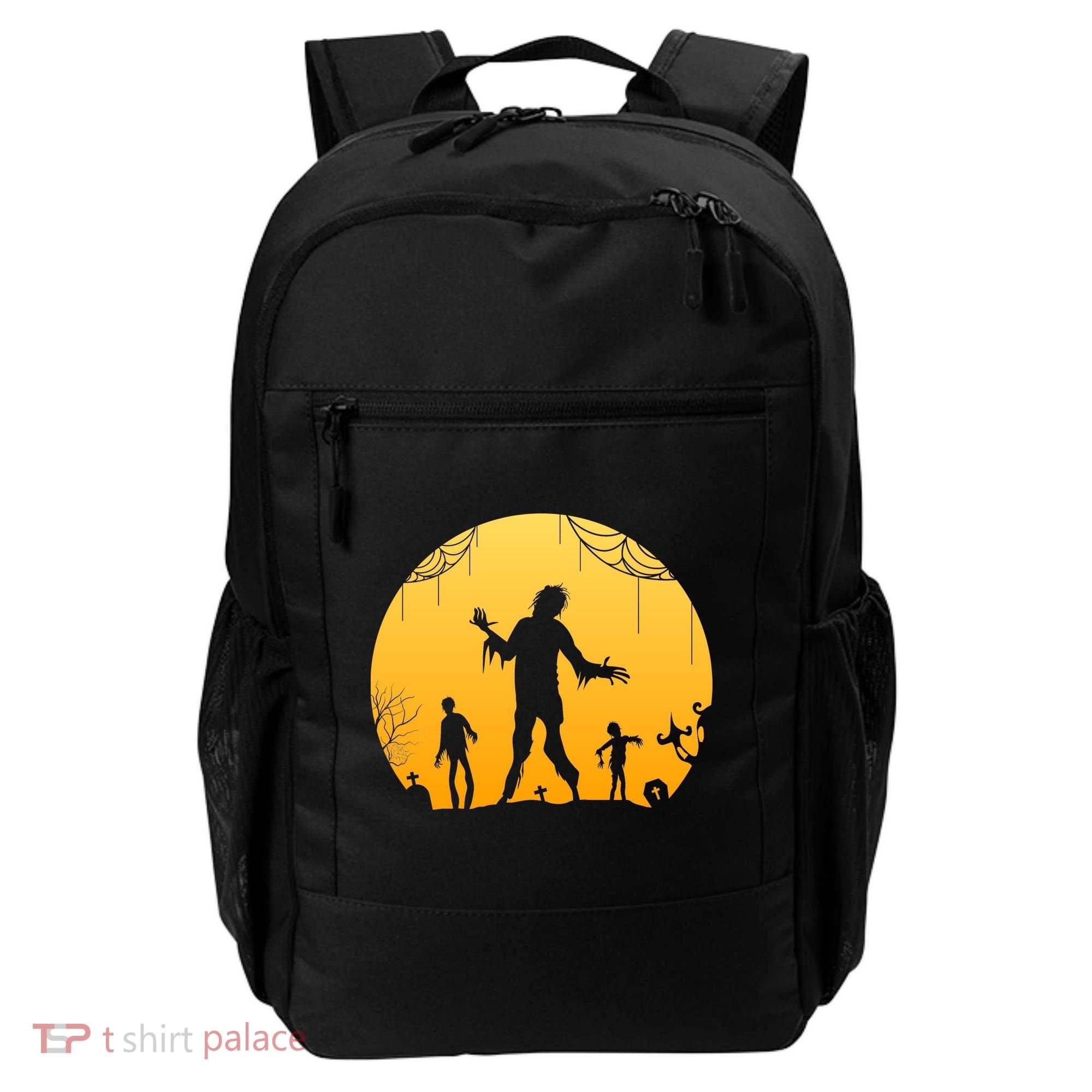 Halloween Spooky Zombie Graveyard Backpack