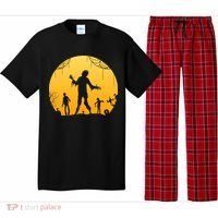 Halloween Spooky Zombie Graveyard Pajama Set thumb 0