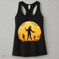 Halloween Spooky Zombie Graveyard Women's Tank Top thumb 3