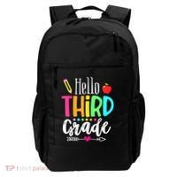 Hello Third 3Rd Grade Team Teacher Student Back To School Gift Backpack thumb 0