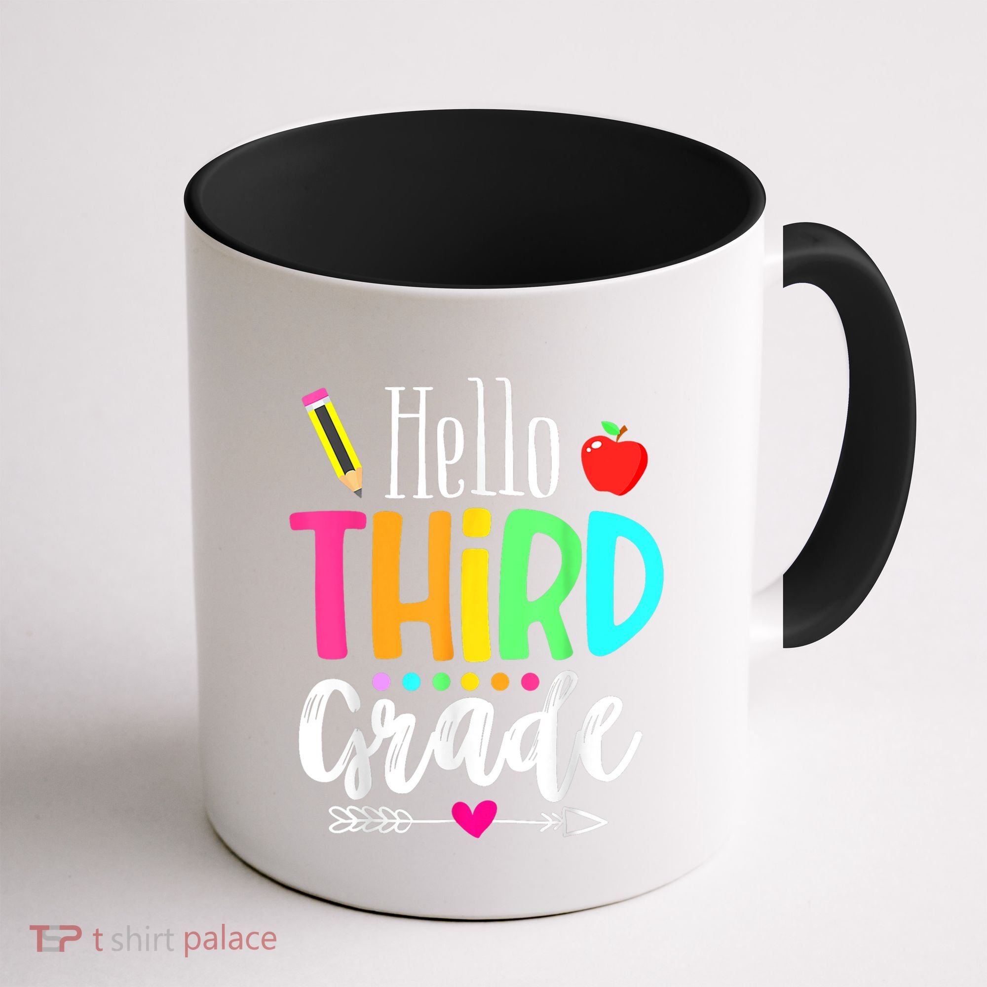 Hello Third 3Rd Grade Team Teacher Student Back To School Gift Coffee Mug