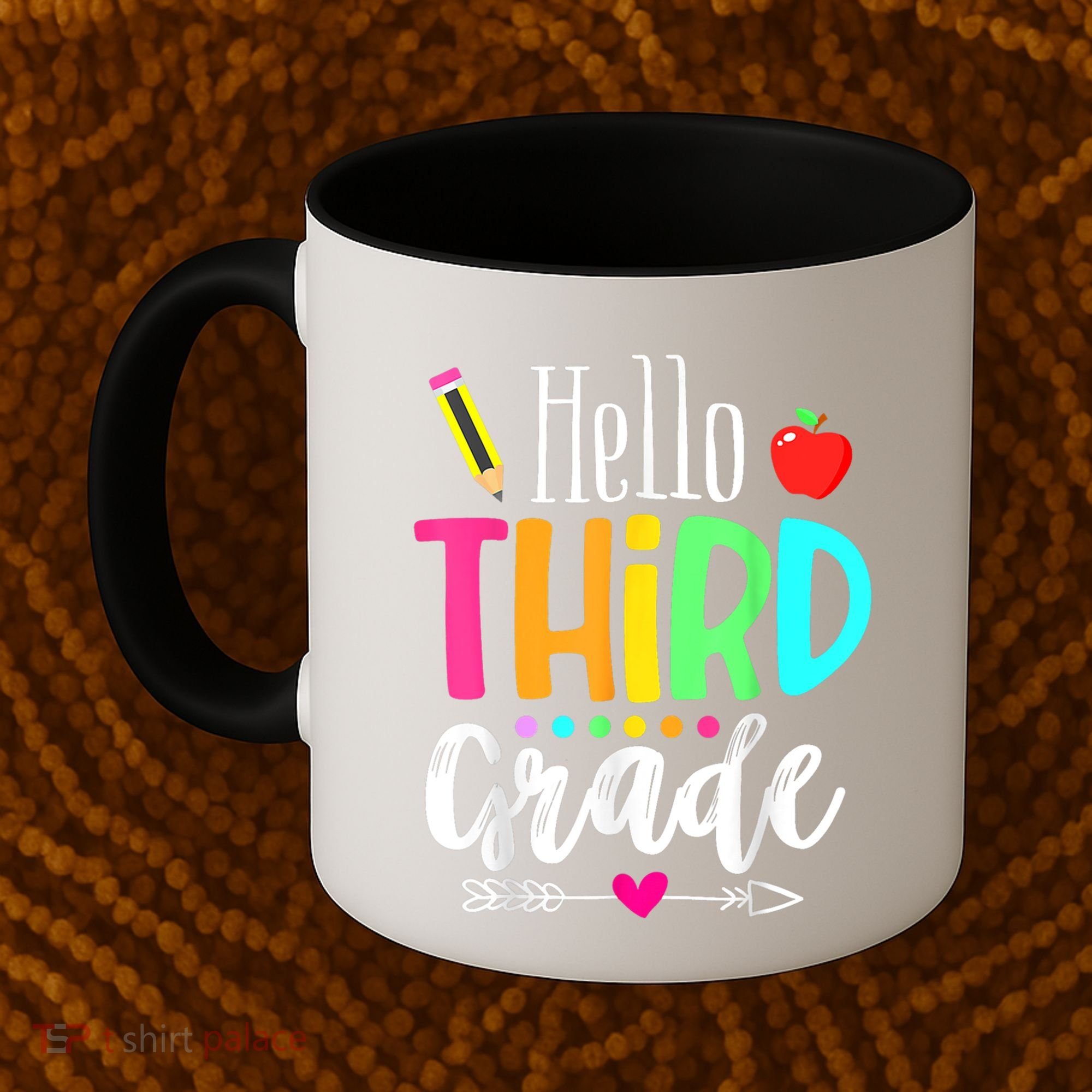 Hello Third 3Rd Grade Team Teacher Student Back To School Gift Coffee Mug