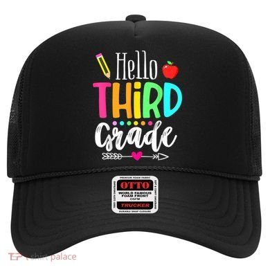 Hello Third 3Rd Grade Team Teacher Student Back To School Gift Hat