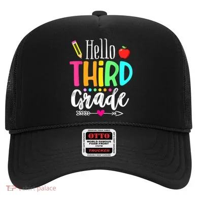 Hello Third 3Rd Grade Team Teacher Student Back To School Gift Hat
