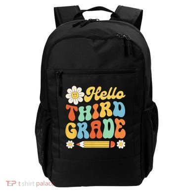 Hello Third 3rd Grade Back To School Teachers Backpack