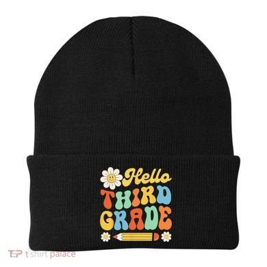Hello Third 3rd Grade Back To School Teachers Beanie