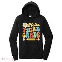 Hello Third 3rd Grade Back To School Teachers Women's Hoodie thumb 0