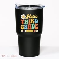 Hello Third 3rd Grade Back To School Teachers Tumbler thumb 0