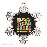 Hello Third 3rd Grade Back To School Teachers Ornament thumb 0