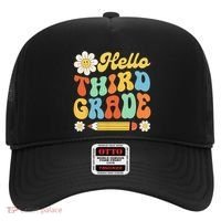 Hello Third 3rd Grade Back To School Teachers Hat thumb 0