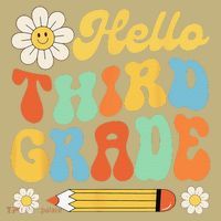 Hello Third 3rd Grade Back To School Teachers Sweatshirt thumb 2
