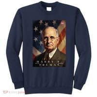 Harry Truman 33rd President Of The United States Portrait Sweatshirt thumb 0
