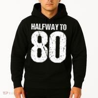 Halfway To 80 40th Birthday Hoodie thumb 2