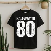 Halfway To 80 40th Birthday T-Shirt thumb 2