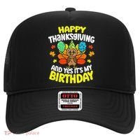 Happy Thanksgiving And Its My Birthday Funny Turkey Day Hat thumb 0