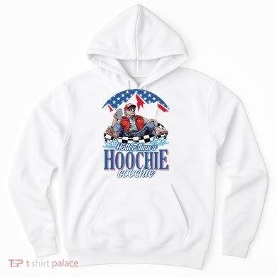 Hotter Than A Hoochie Trump Coochie Viral Trump Summer Vibes Hoodie