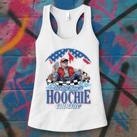 Hotter Than A Hoochie Trump Coochie Viral Trump Summer Vibes Women's Tank Top thumb 3
