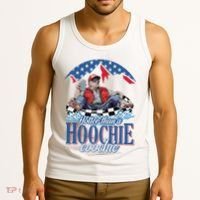 Hotter Than A Hoochie Trump Coochie Viral Trump Summer Vibes Tank Top thumb 3