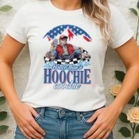 Hotter Than A Hoochie Trump Coochie Viral Trump Summer Vibes Women's T-Shirt thumb 2