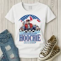 Hotter Than A Hoochie Trump Coochie Viral Trump Summer Vibes Women's T-Shirt thumb 3