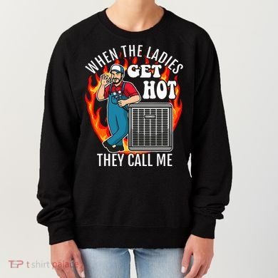 Hvac Technician Air Conditioning Engineer Tech Women's Sweatshirt