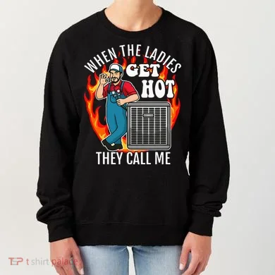 Hvac Technician Air Conditioning Engineer Tech Women's Sweatshirt