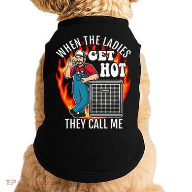 Hvac Technician Air Conditioning Engineer Tech Doggie Tank