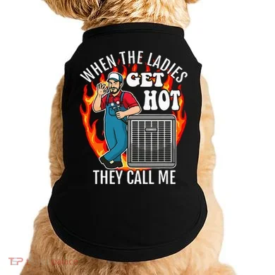 Hvac Technician Air Conditioning Engineer Tech Doggie Tank