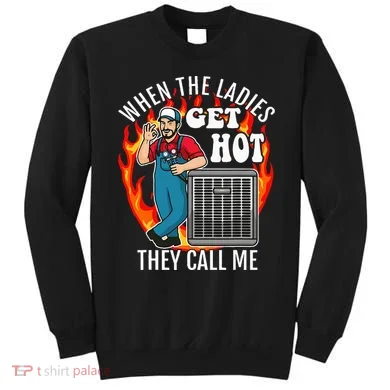 Hvac Technician Air Conditioning Engineer Tech Sweatshirt